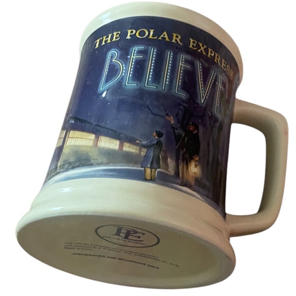 The Polar Express Believe Mug 3D Warner Bros Large Coffee Mugs - Picture 7 of 9